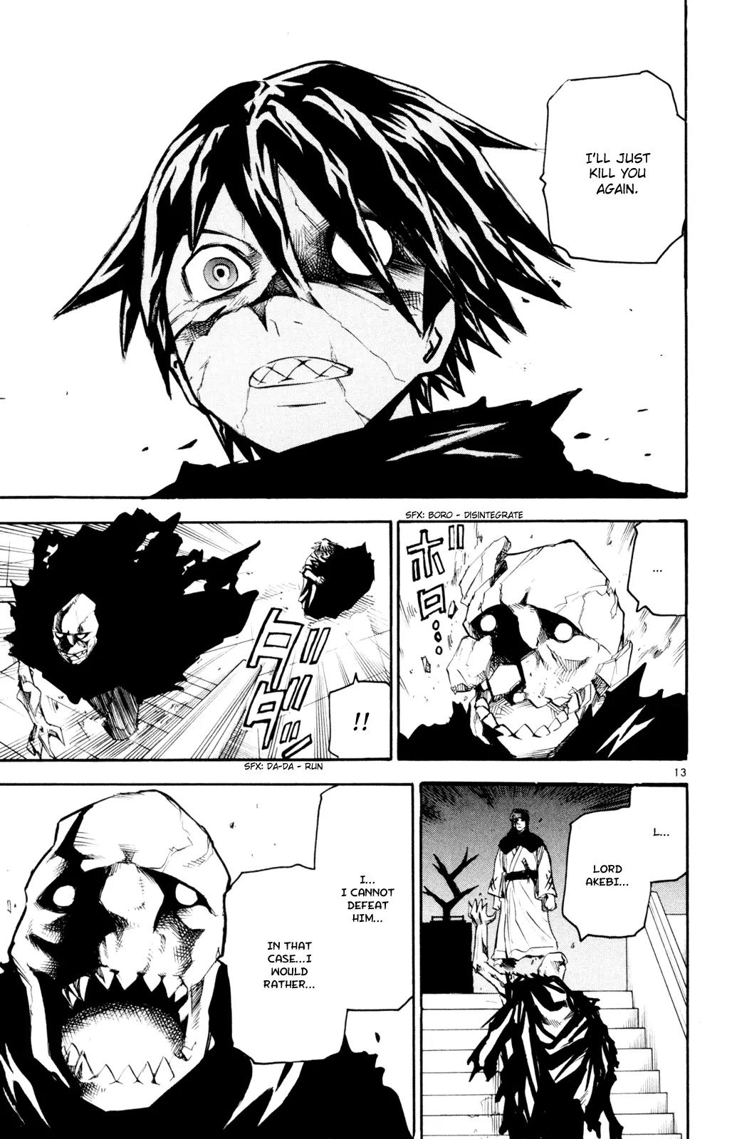 Kurozakuro Chapter 54 page 13 - Chapter 54