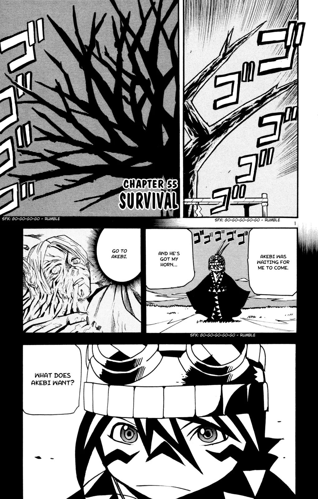 Kurozakuro Chapter 55 page 1 - Chapter 55