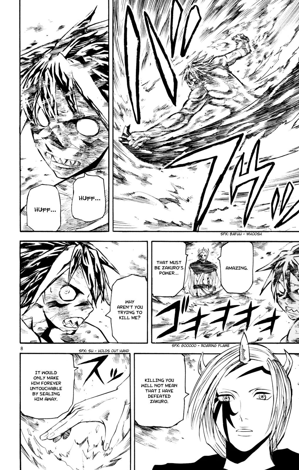 Kurozakuro Chapter 55 page 8 - Chapter 55