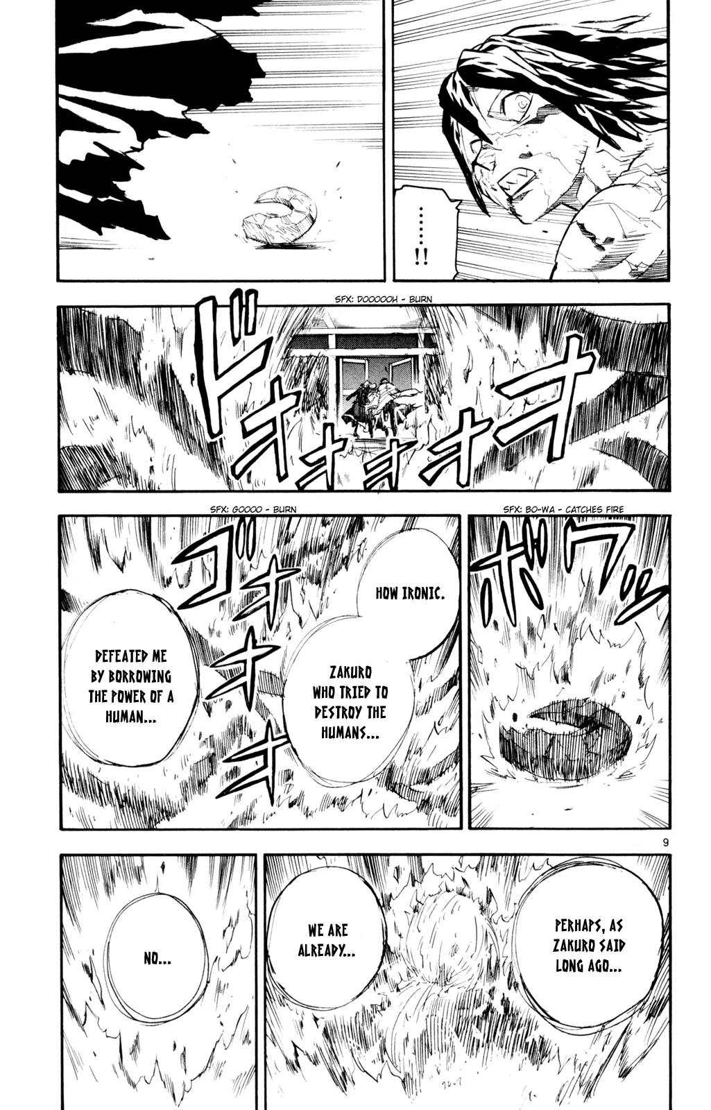 Kurozakuro Chapter 57 page 9 - Chapter 57