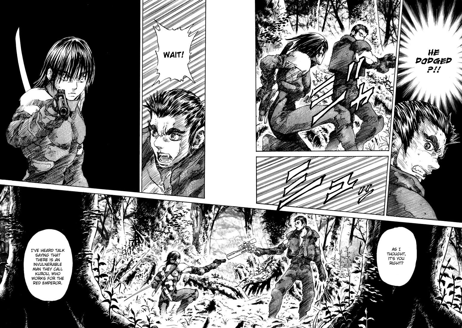 Kurozuka Chapter 10 page 13 - Chapter 10: The people of Kegon