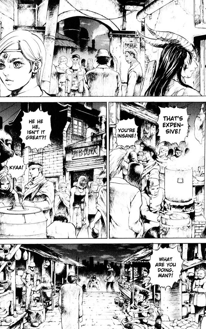 Kurozuka Chapter 11 page 20 - Chapter 11: The Red Emperor