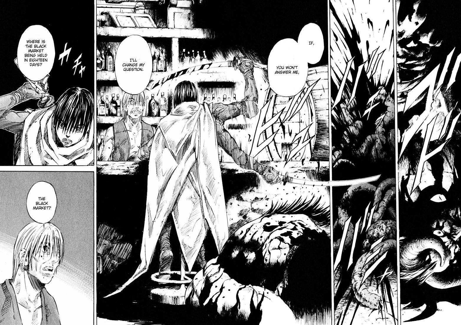 Kurozuka Chapter 11 page 37 - Chapter 11: The Red Emperor
