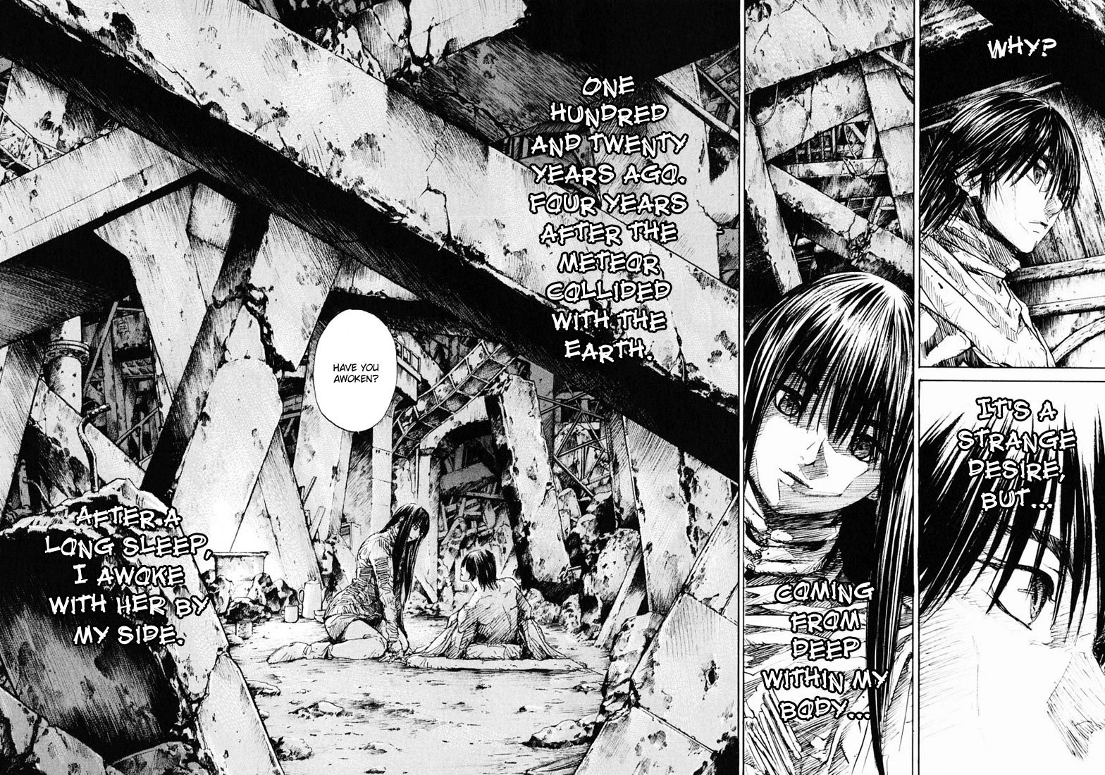 Kurozuka Chapter 14 page 4 - Chapter 14: Unknown country