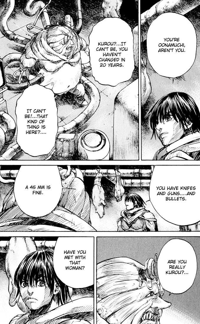 Kurozuka Chapter 21 page 15 - Chapter 21: Legend of eternal youth