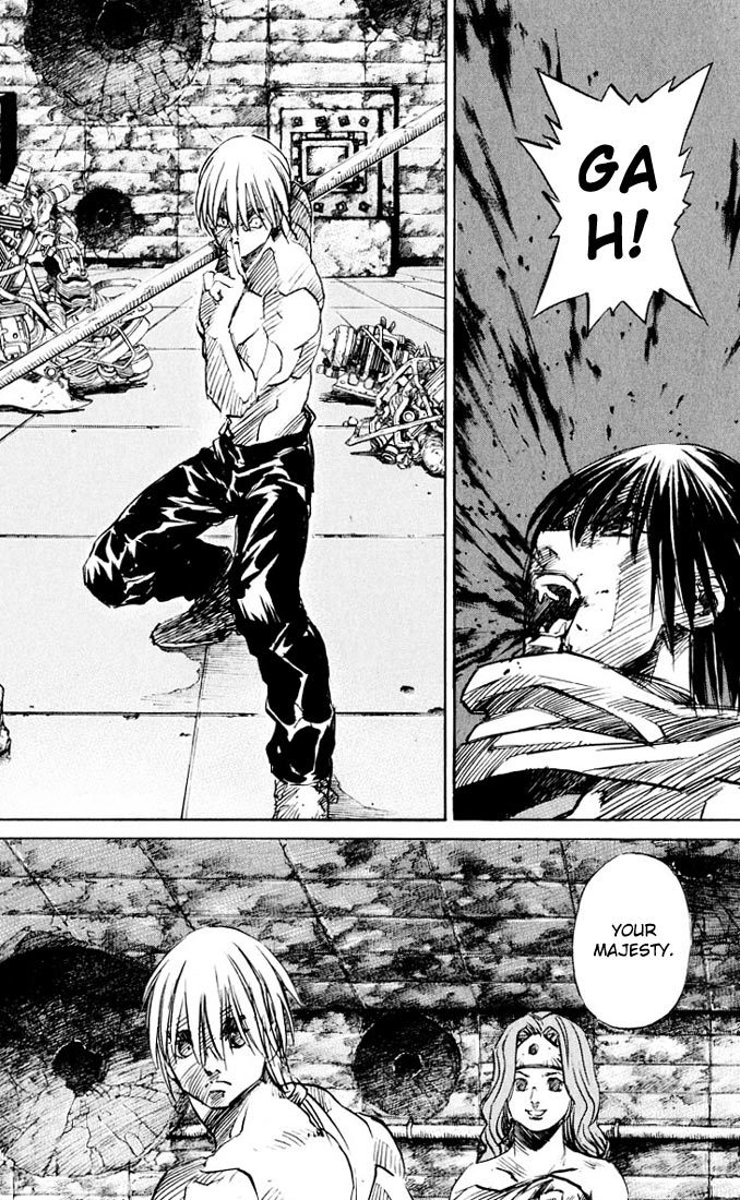 Kurozuka Chapter 24 page 32 - Chapter 24: Power of the white king