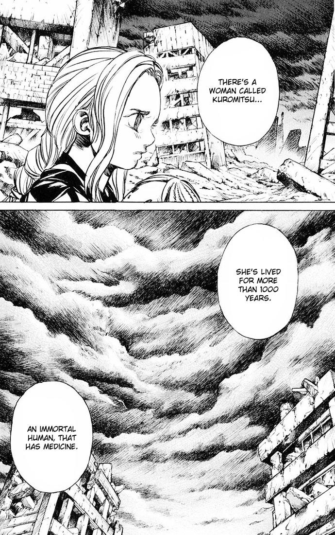 Kurozuka Chapter 28 page 37 - Chapter 28: Salamander