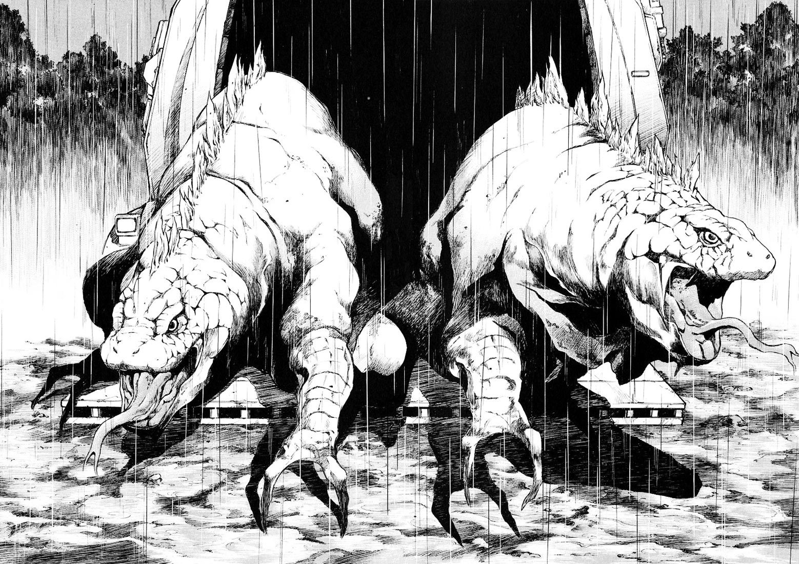 Kurozuka Chapter 28 page 5 - Chapter 28: Salamander
