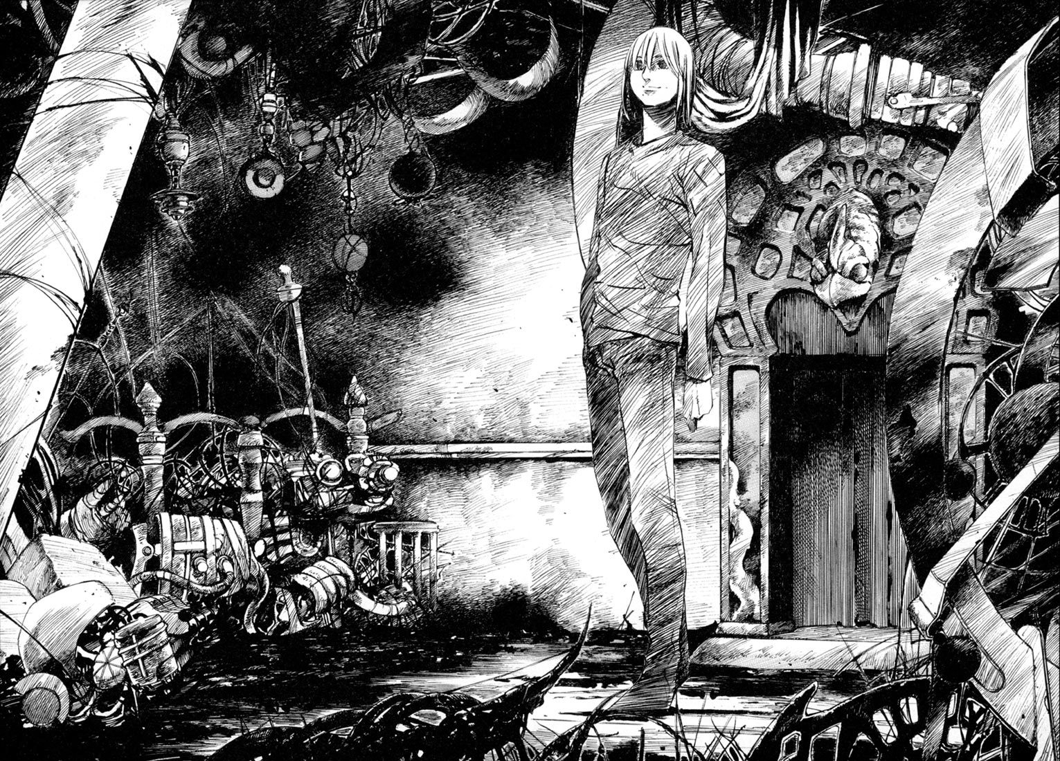 Kurozuka Chapter 34 page 2 - Chapter 34: Kurou vs Isamu vs Tatsuya