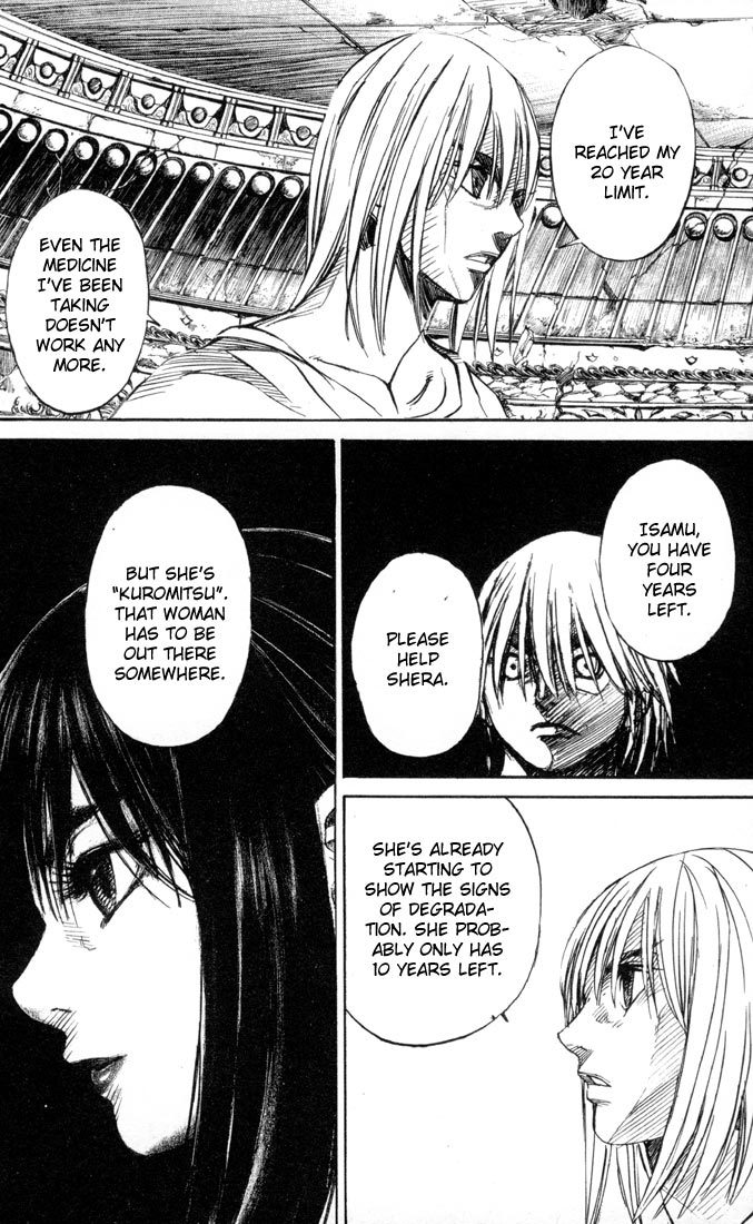Kurozuka Chapter 34 page 34 - Chapter 34: Kurou vs Isamu vs Tatsuya