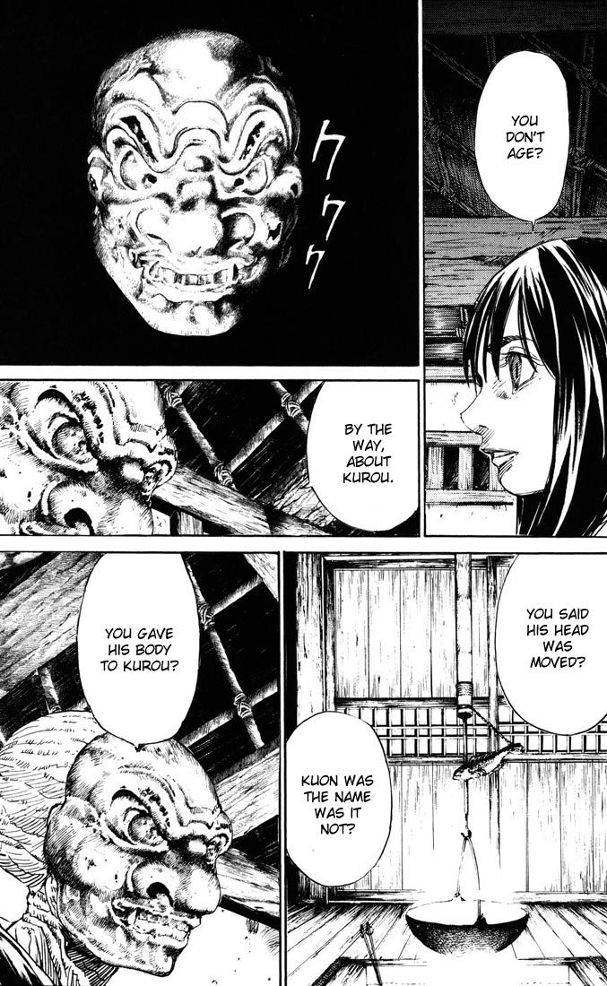 Kurozuka Chapter 39 page 28 - Chapter 39: Tears of bitterness