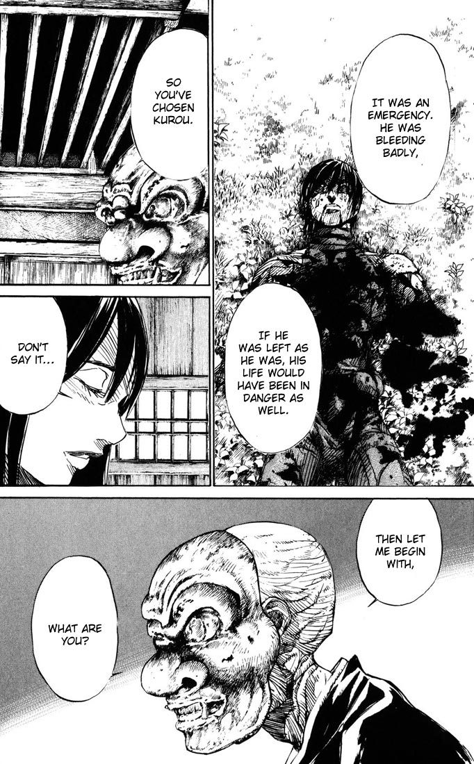 Kurozuka Chapter 39 page 31 - Chapter 39: Tears of bitterness