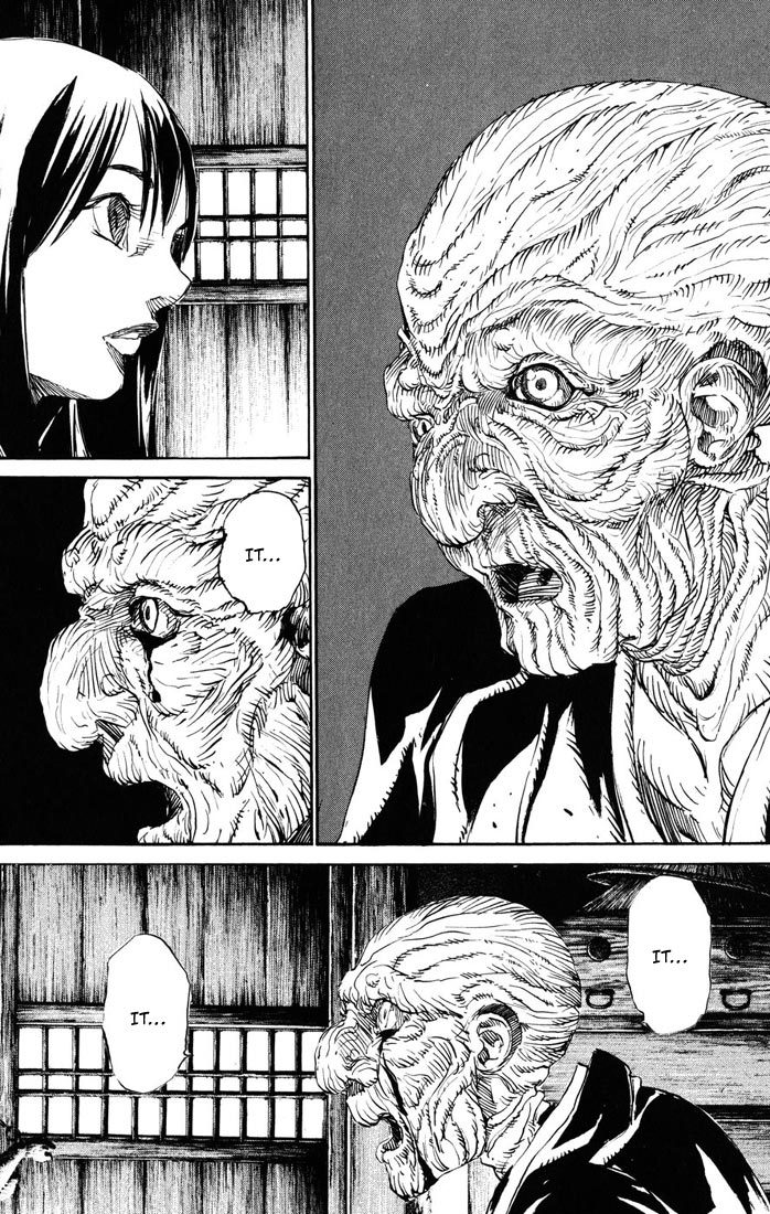 Kurozuka Chapter 39 page 38 - Chapter 39: Tears of bitterness