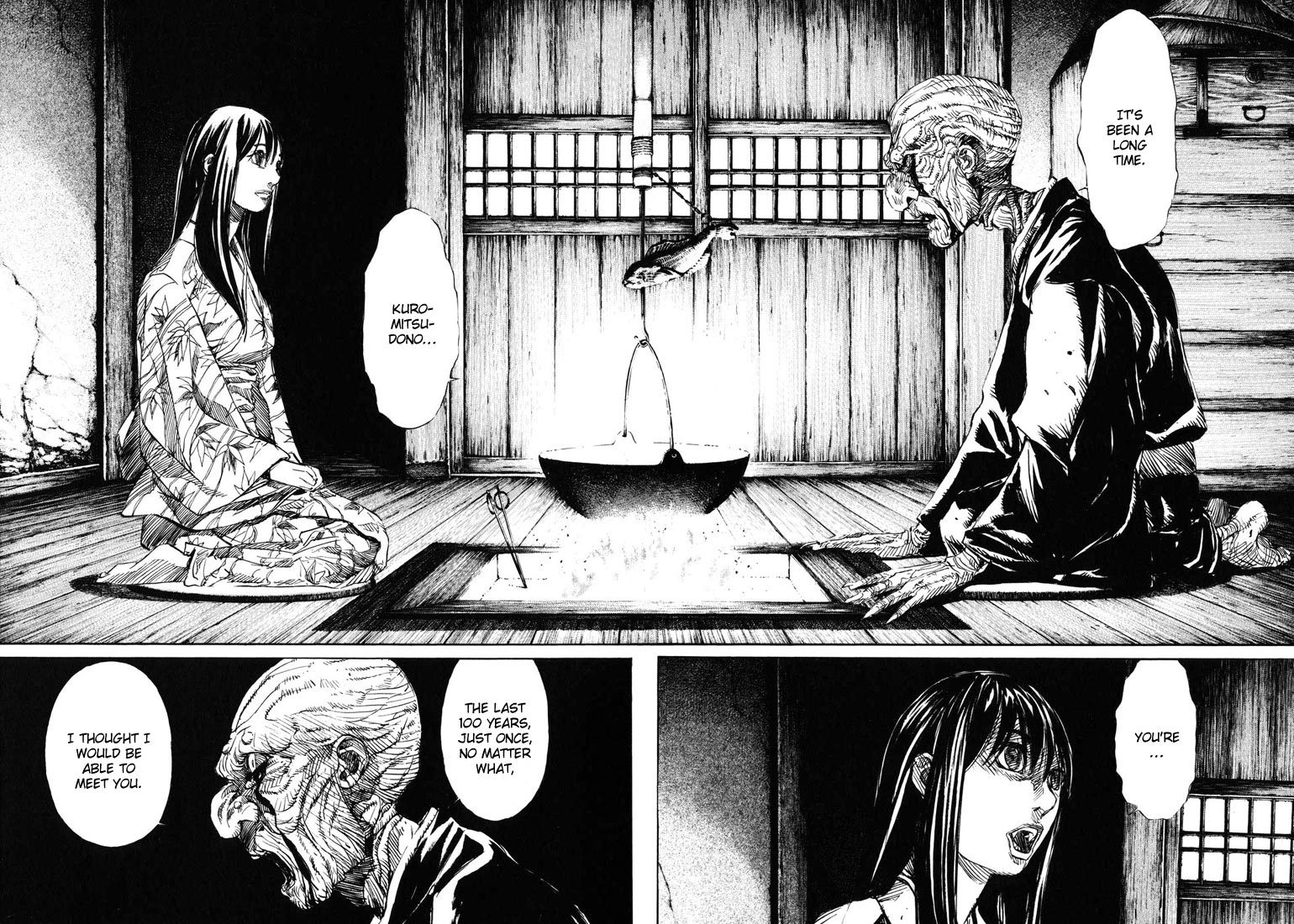 Kurozuka Chapter 39 page 39 - Chapter 39: Tears of bitterness