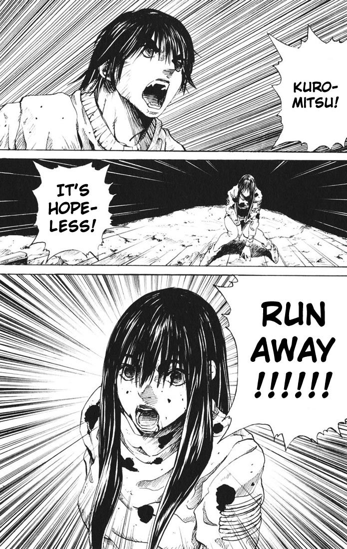 Kurozuka Chapter 7 page 40 - Chapter 7: Ruins