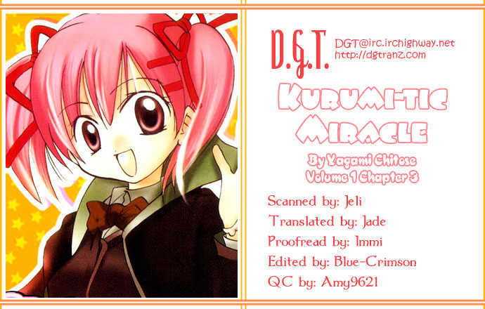 Kurumi-tic Miracle Chapter 3 page 1 - Chapter 3