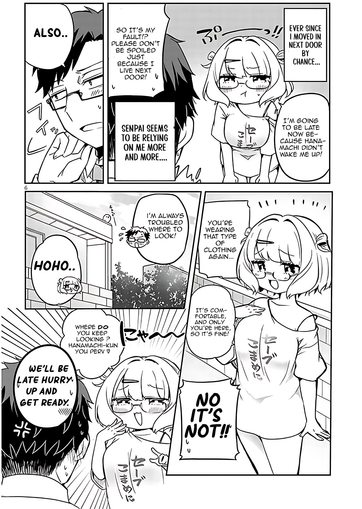 Kurumida-senpai's Lazy Cute Secret Chapter 1 page 6 - Chapter 1