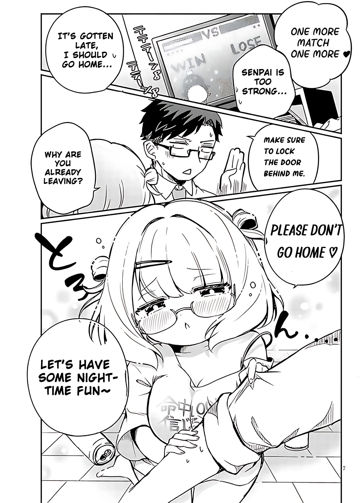 Kurumida-senpai's Lazy Cute Secret Chapter 2 page 7 - Chapter 2