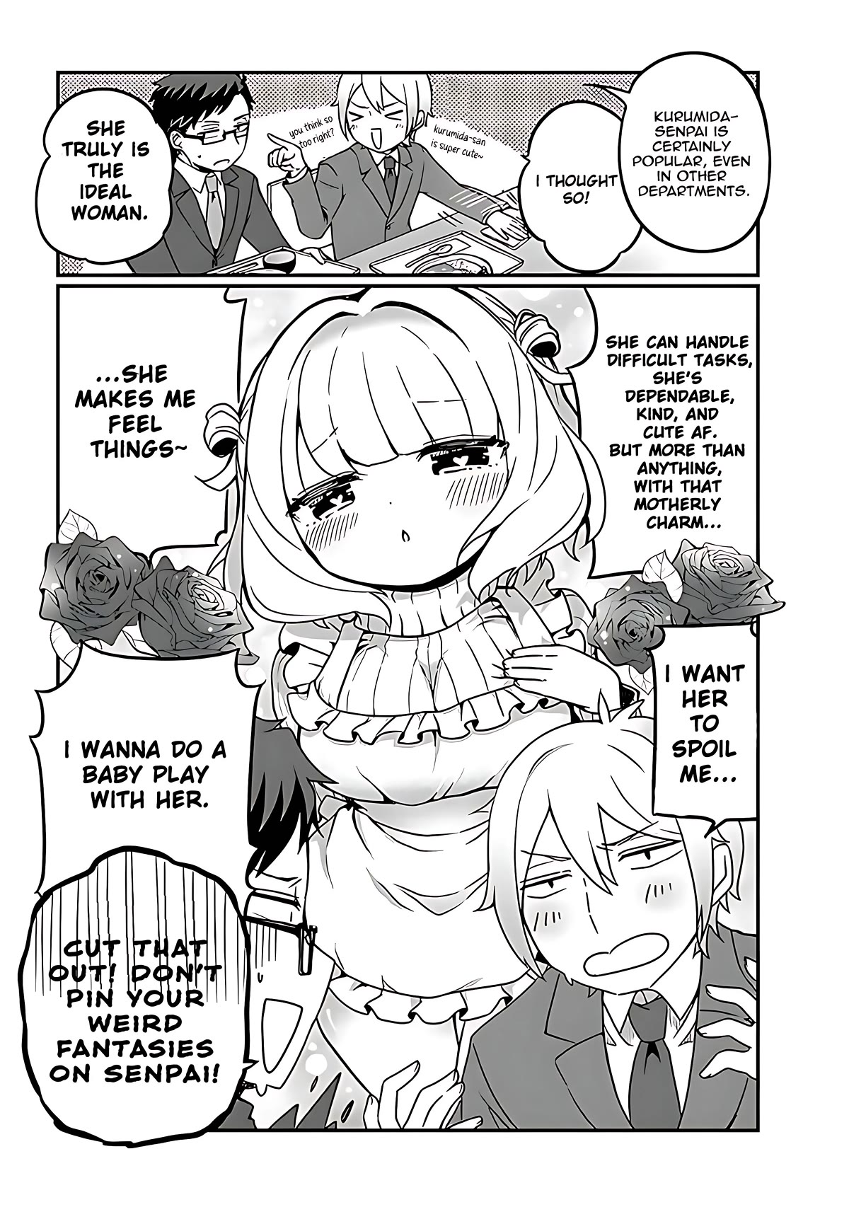 Kurumida-senpai's Lazy Cute Secret Chapter 3 page 2 - Chapter 3