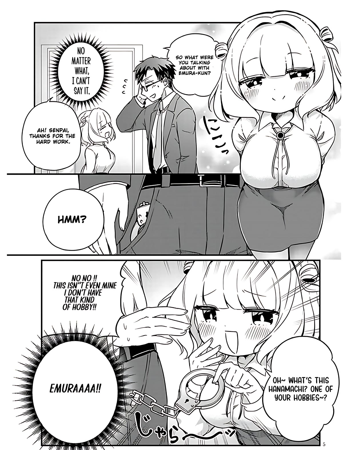 Kurumida-senpai's Lazy Cute Secret Chapter 3 page 5 - Chapter 3