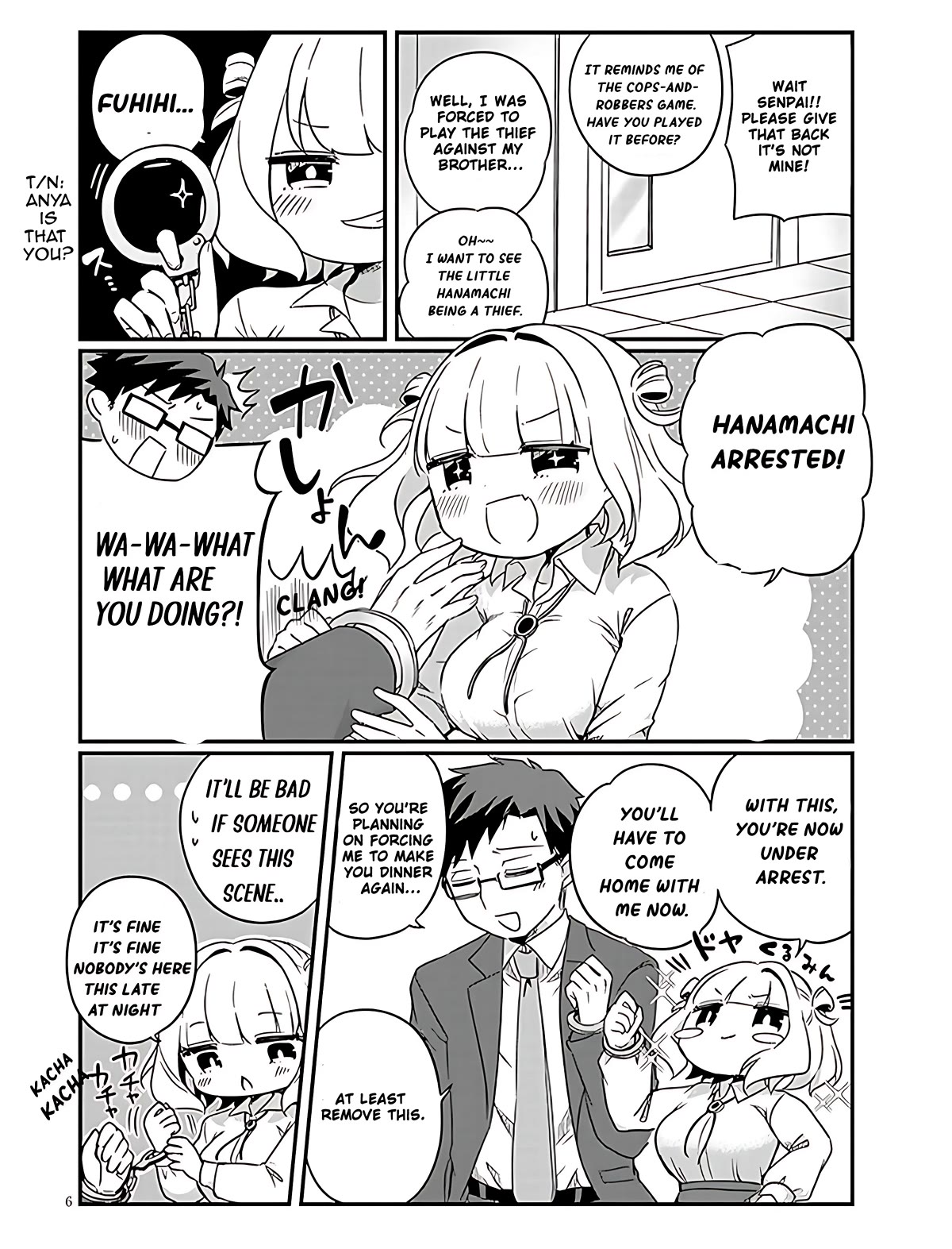 Kurumida-senpai's Lazy Cute Secret Chapter 3 page 6 - Chapter 3