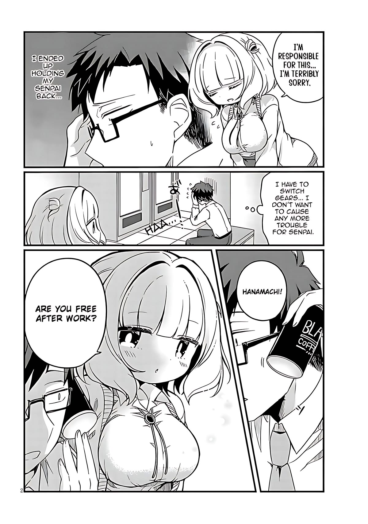Kurumida-senpai's Lazy Cute Secret Chapter 4 page 3 - Chapter 4
