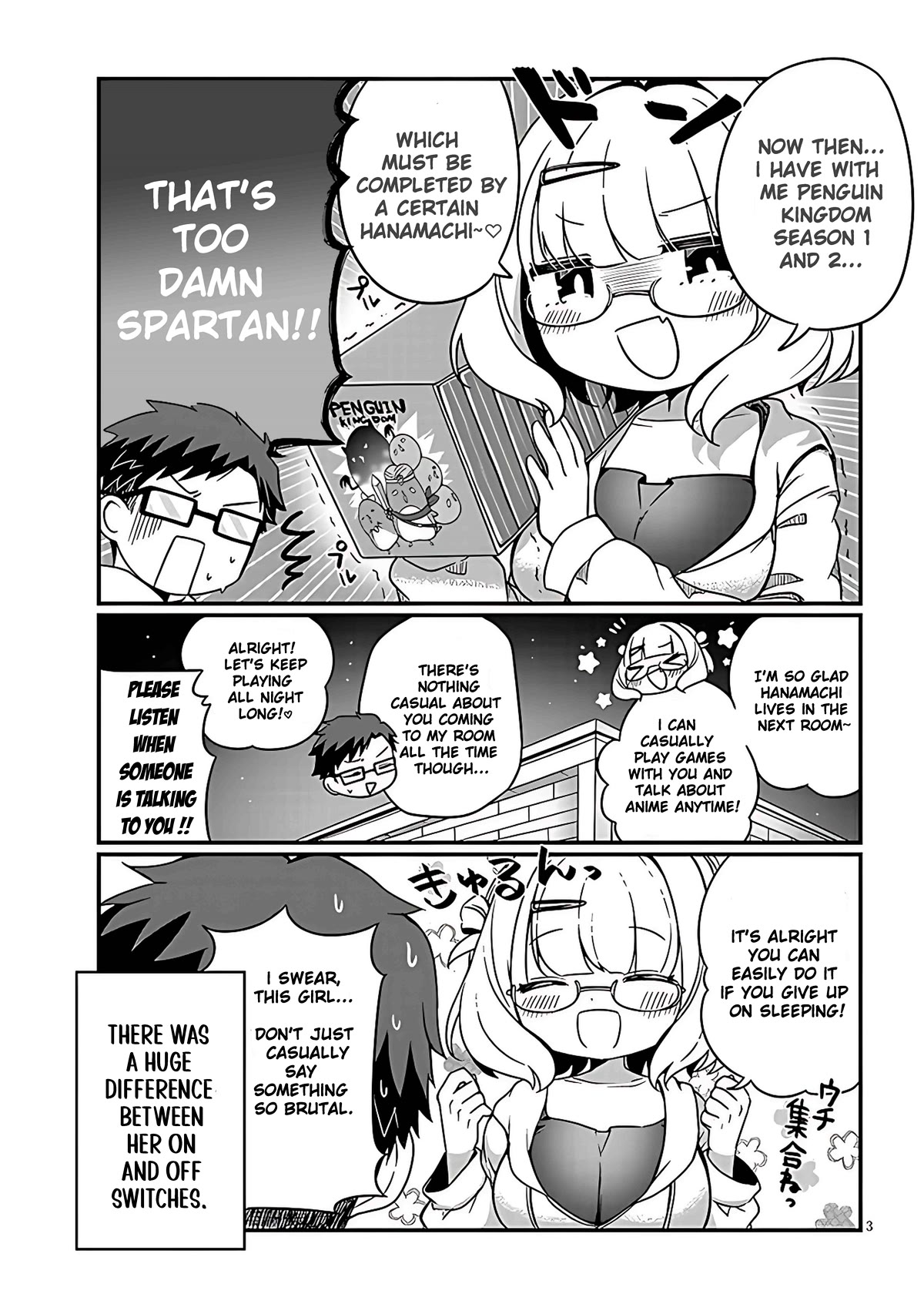 Kurumida-senpai's Lazy Cute Secret Chapter 5 page 3 - Chapter 5