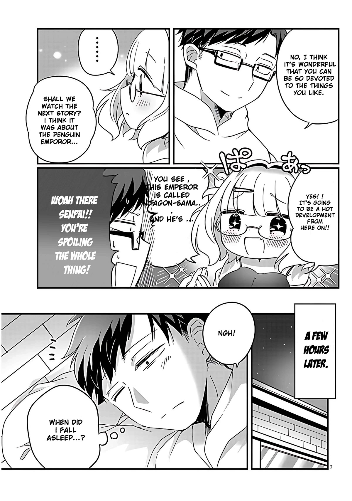Kurumida-senpai's Lazy Cute Secret Chapter 5 page 7 - Chapter 5