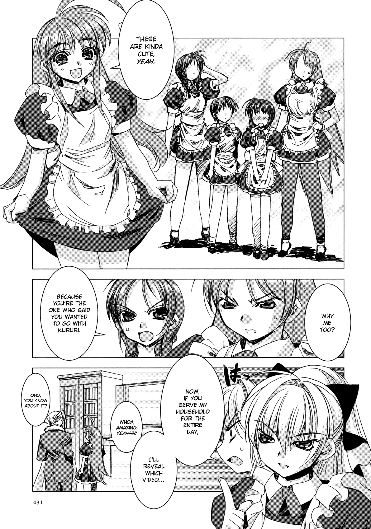 Kururikuru! Chapter 10.2 page 9 - Chapter 10 v2 : I'll Serve You, yeah