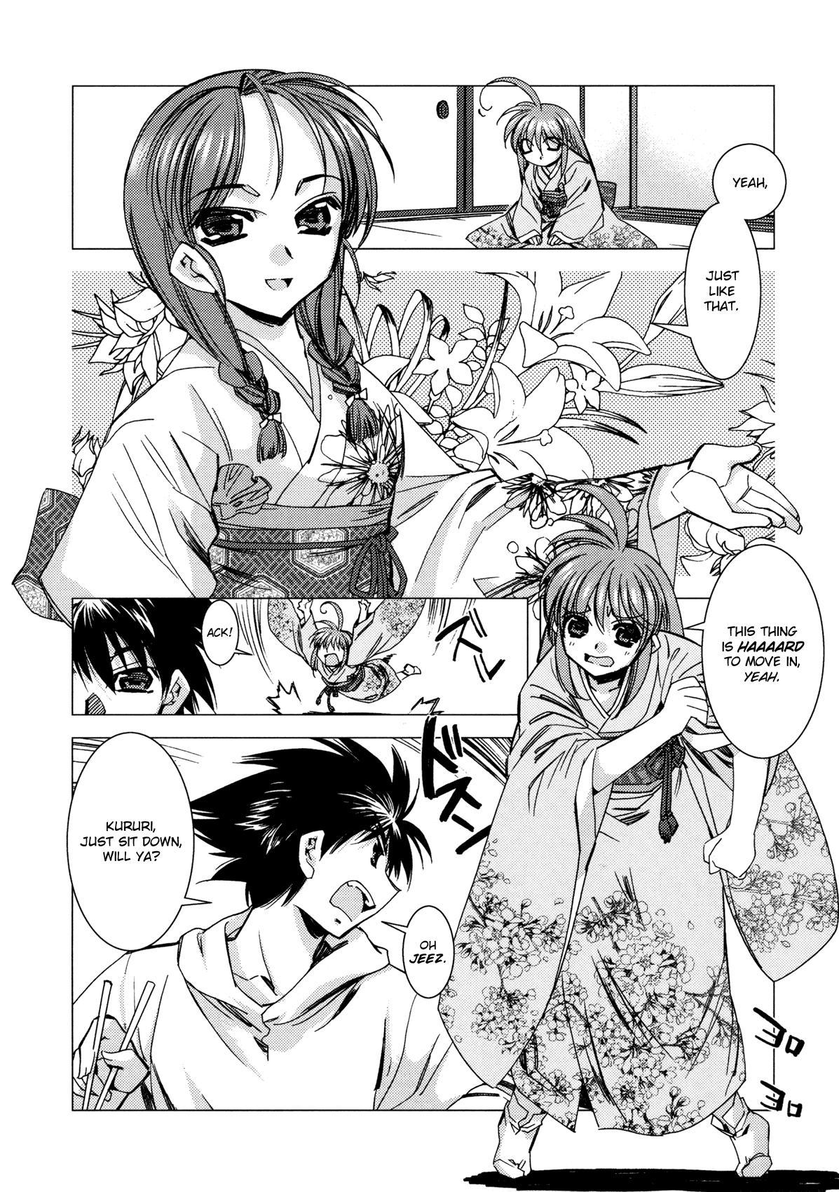 Kururikuru! Chapter 11.2 page 2 - Chapter 11 v2 : It's New Years, yeah
