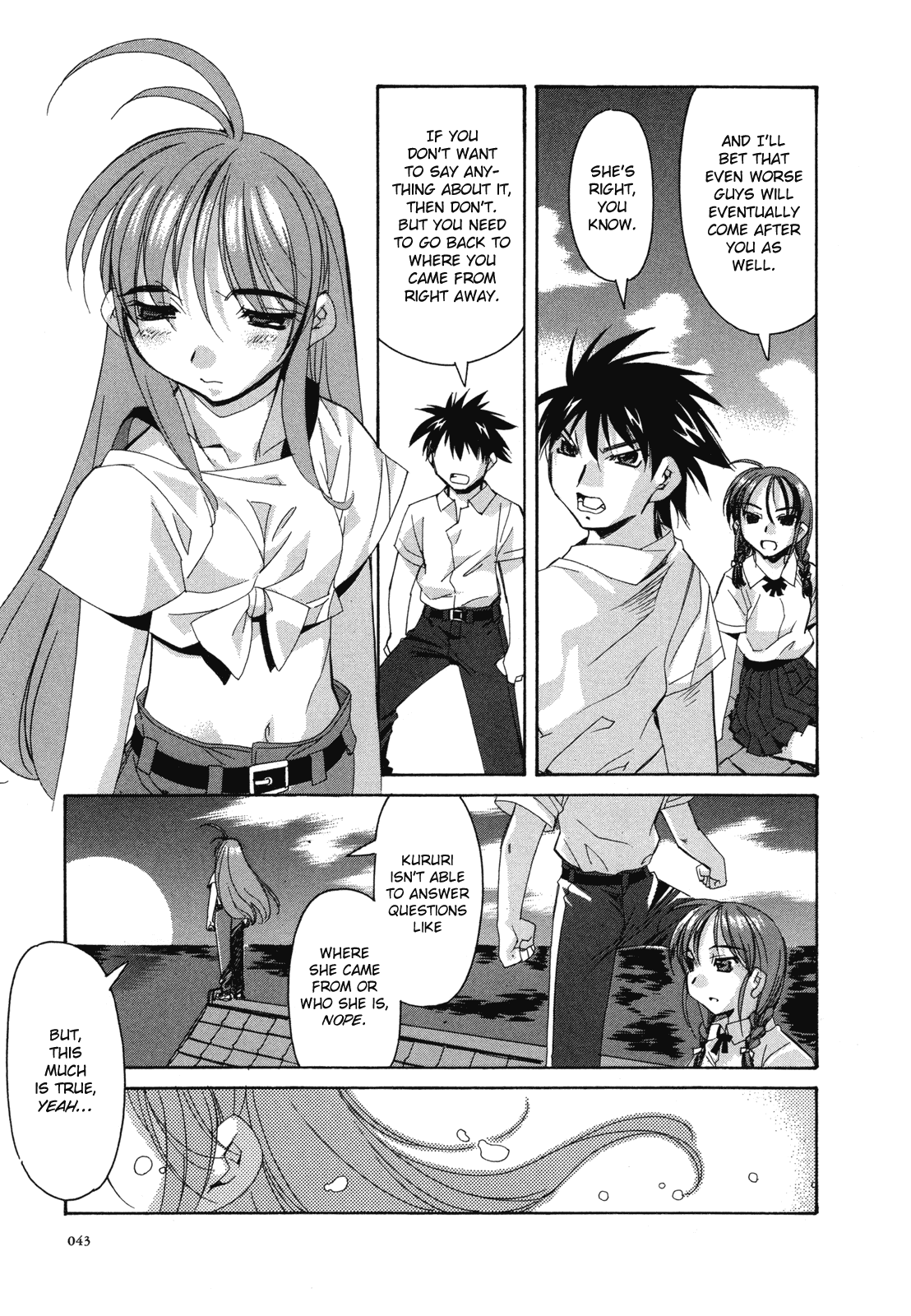 Kururikuru! Chapter 2.2 page 17 - Chapter 2 v2 : You Like Being Alone, hmm?