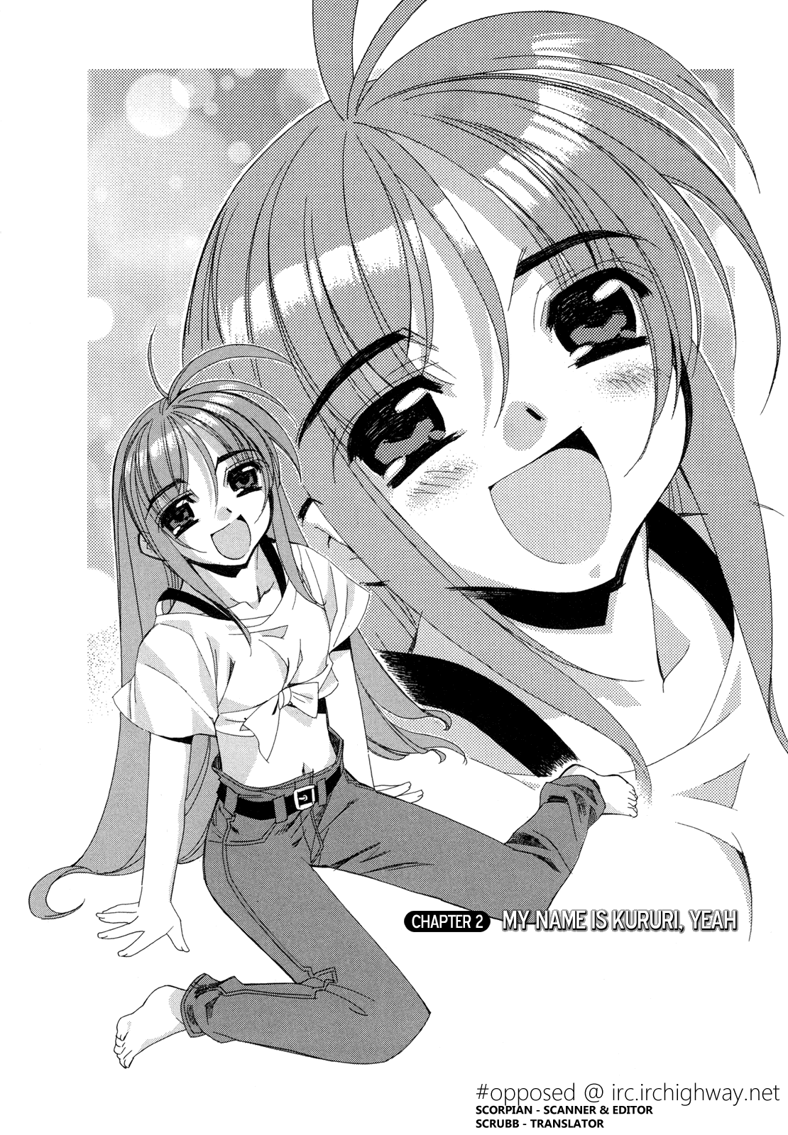 Kururikuru! Chapter 2.2 page 2 - Chapter 2 v2 : You Like Being Alone, hmm?