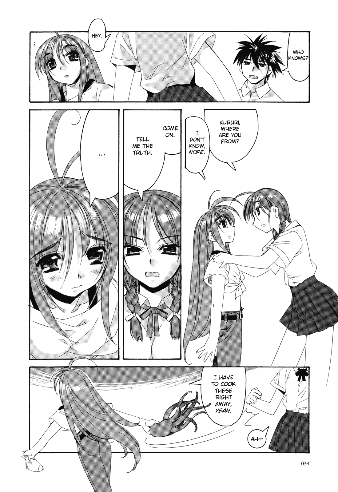 Kururikuru! Chapter 2.2 page 8 - Chapter 2 v2 : You Like Being Alone, hmm?