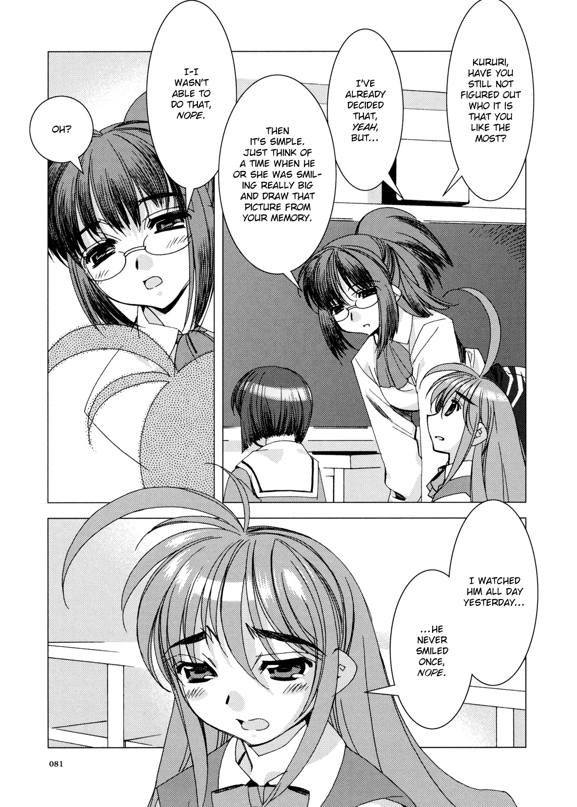Kururikuru! Chapter 4.2 page 9 - Chapter 4 v2 : Do You Hate to Smile, hmm?