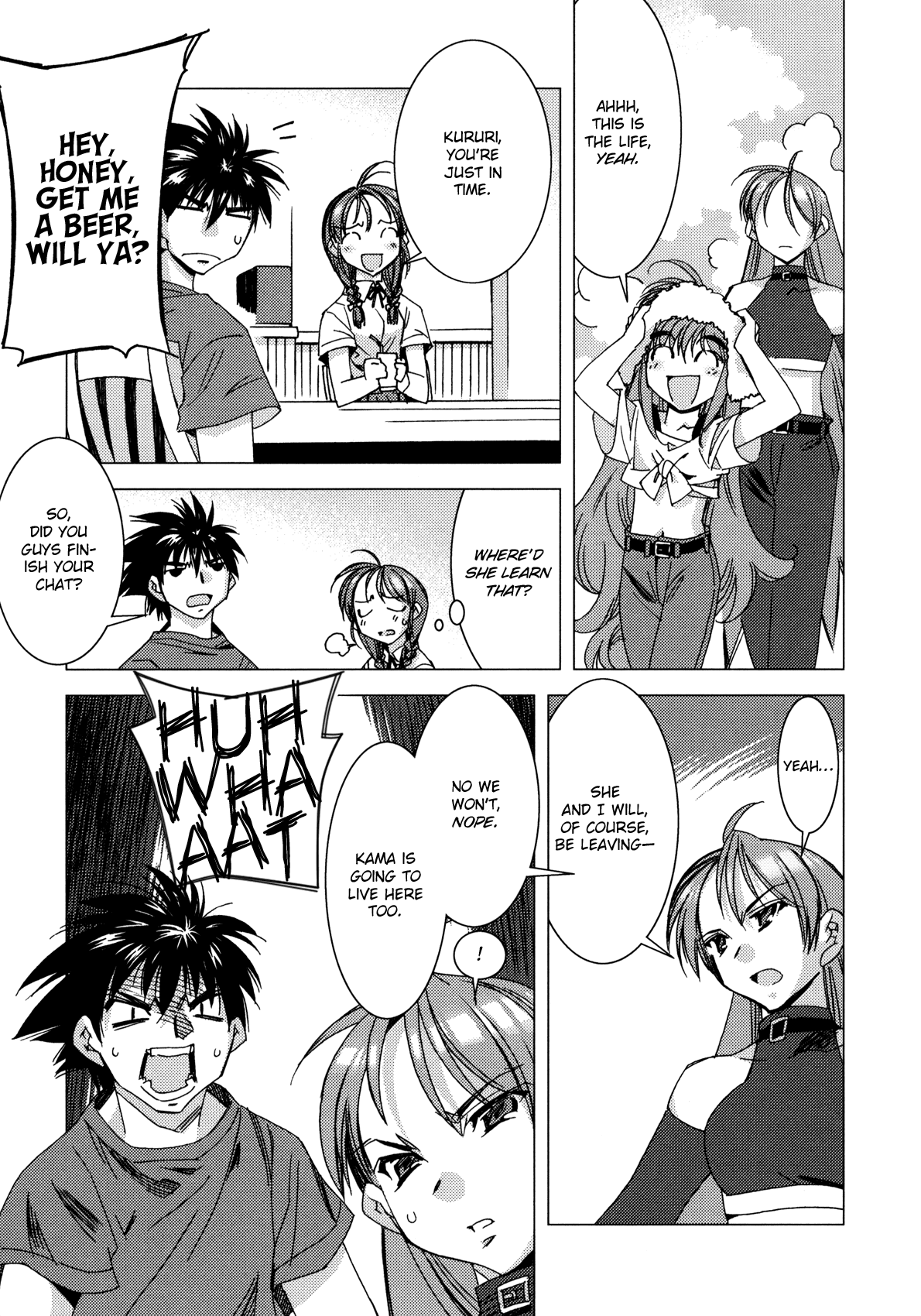 Kururikuru! Chapter 8.2 page 15 - Chapter 8 v2 : I'll Stay Here, yeah.