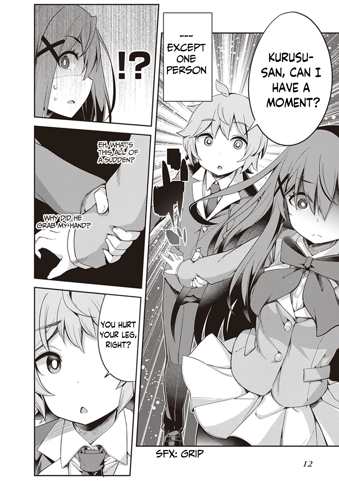Kurusu Alice is so COOOOL! Chapter 1 page 12 - Chapter 1: Kurusu Alice did not Trip
