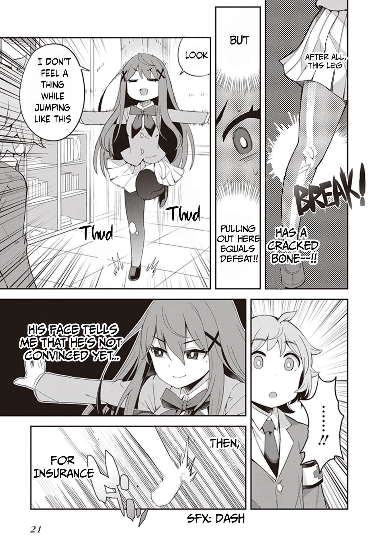 Kurusu Alice is so COOOOL! Chapter 1 page 21 - Chapter 1: Kurusu Alice did not Trip