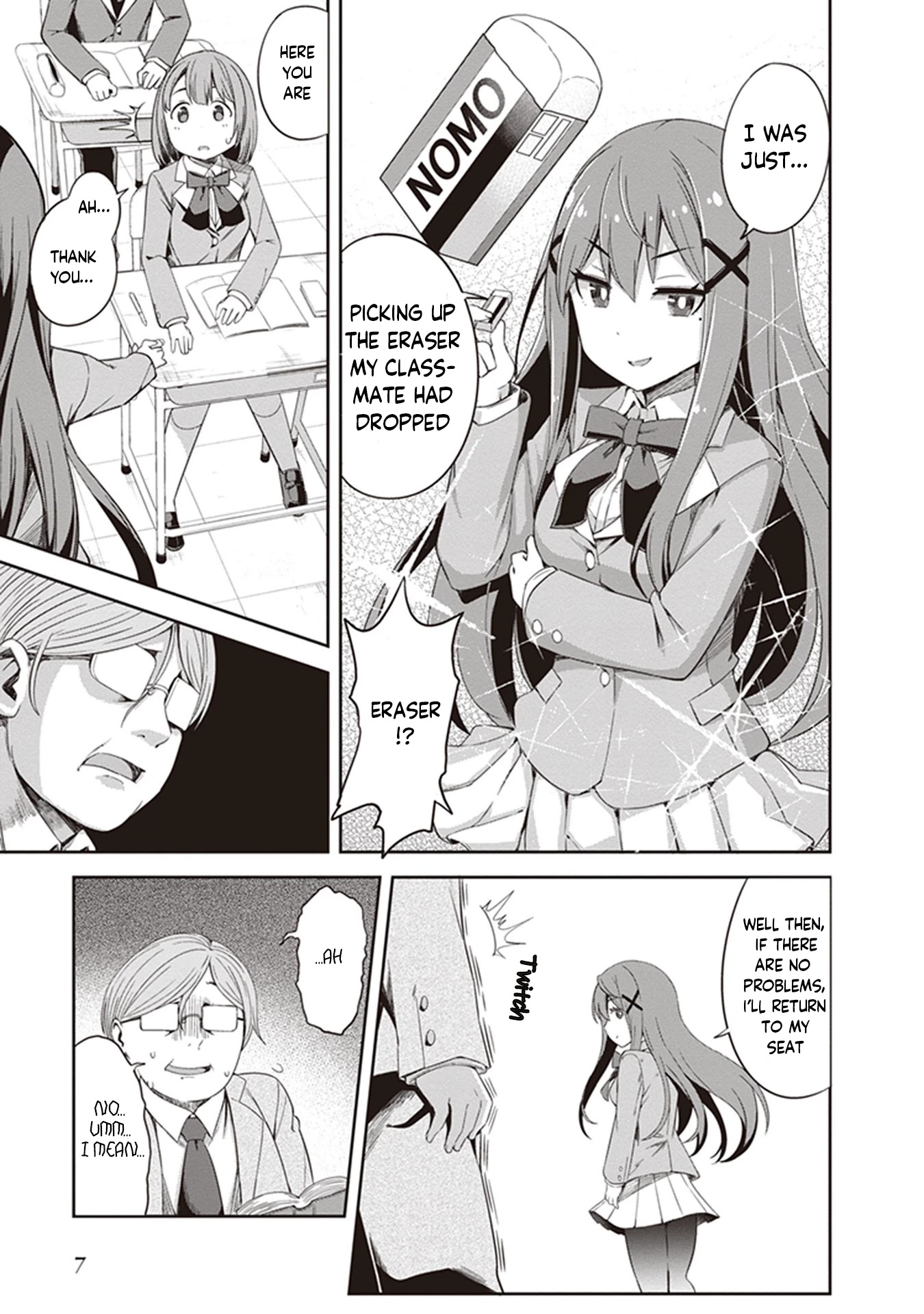 Kurusu Alice is so COOOOL! Chapter 1 page 7 - Chapter 1: Kurusu Alice did not Trip