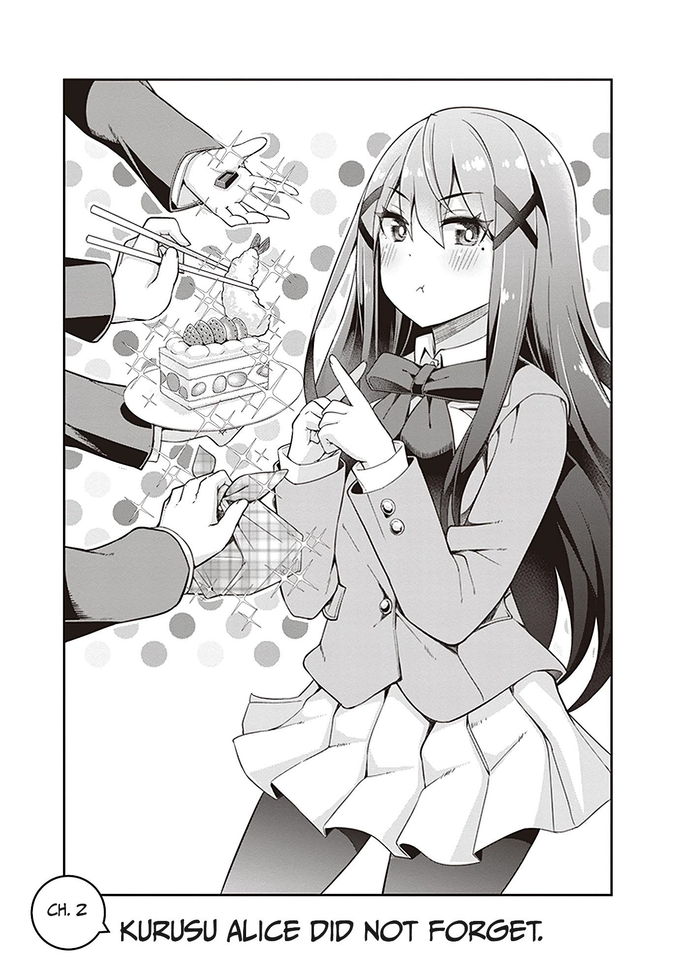 Kurusu Alice is so COOOOL! Chapter 2 page 3 - Chapter 2: Kurusu Alice did not forget