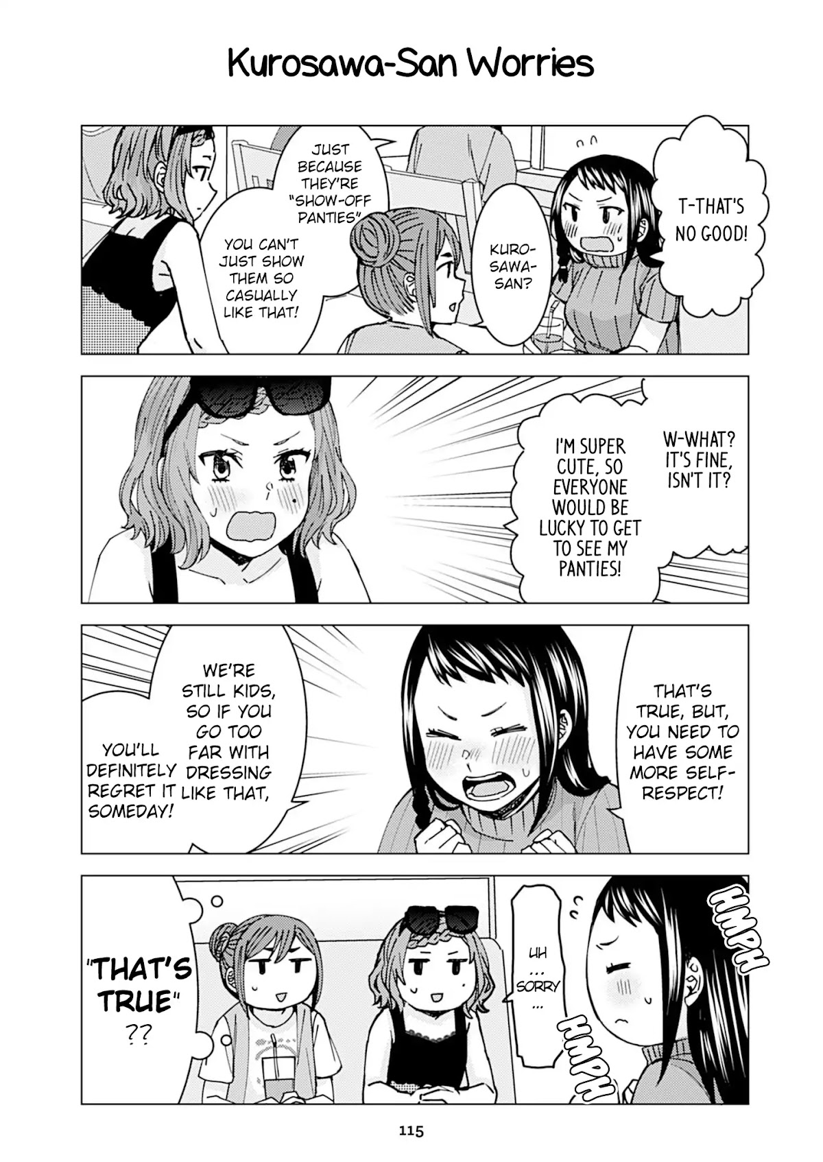 Kusanagi-sensei Is Being Tested Chapter 100 page 1 - Chapter 100: Kurosawa-San Worries