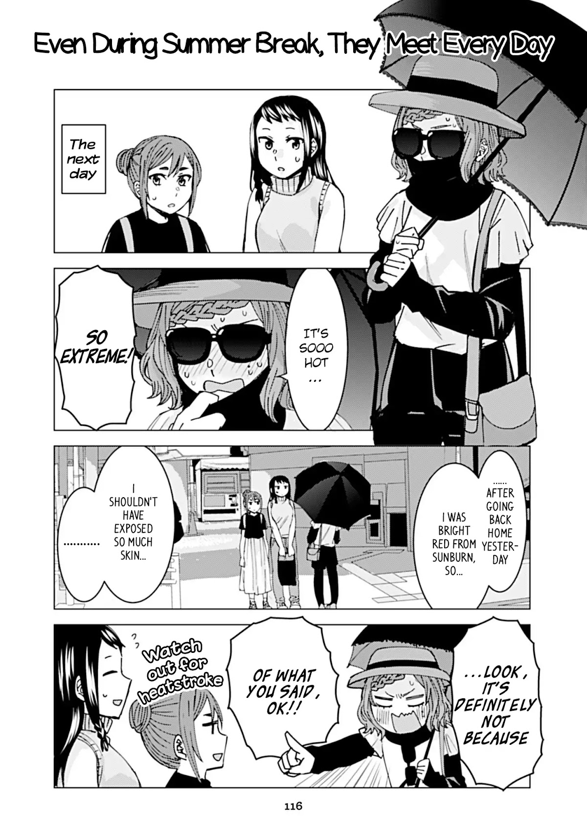 Kusanagi-sensei Is Being Tested Chapter 101 page 1 - Chapter 101: Even During Summer Break, They Meet Every Day