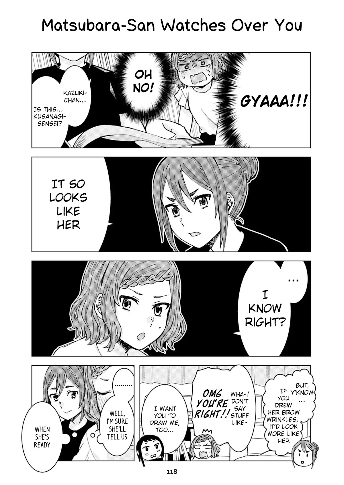 Kusanagi-sensei Is Being Tested Chapter 103 page 1 - Chapter 103: Matsuraba-San Watches Over You