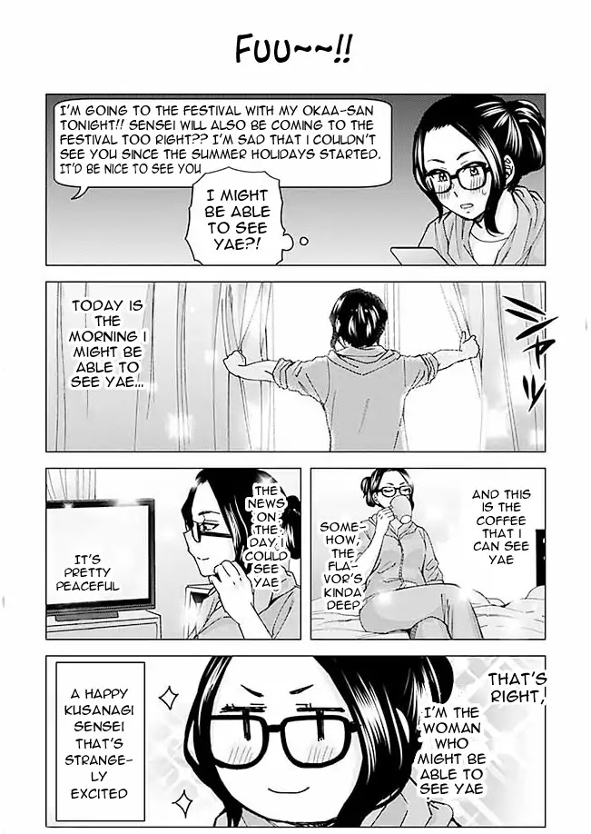 Kusanagi-sensei Is Being Tested Chapter 104 page 1 - Chapter 104: Fuu~~!!