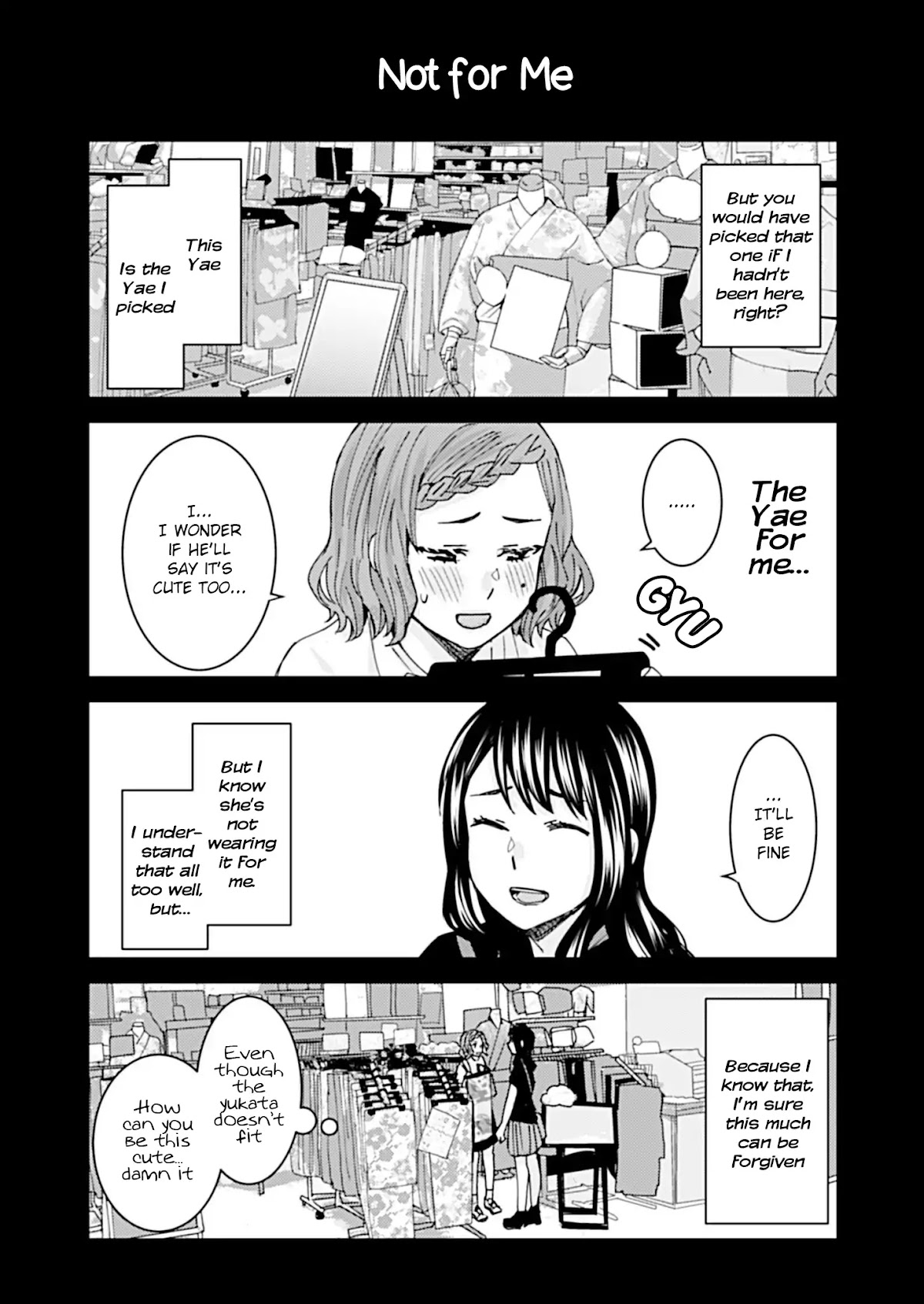 Kusanagi-sensei Is Being Tested Chapter 109 page 1 - Chapter 109: Not for Me