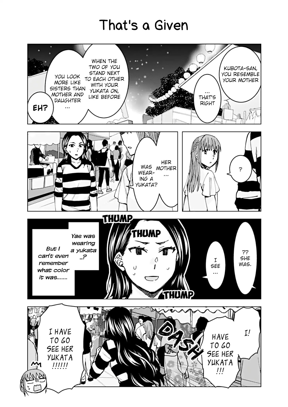 Kusanagi-sensei Is Being Tested Chapter 113 page 1 - Chapter 113: That's a Given