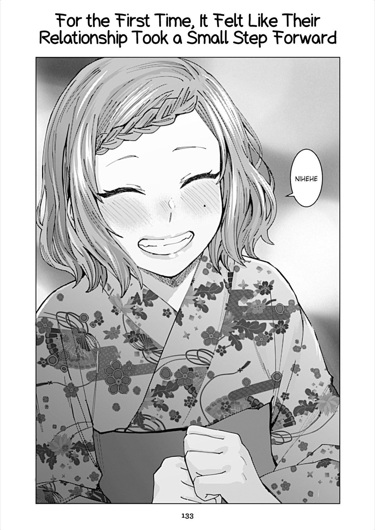 Kusanagi-sensei Is Being Tested Chapter 117 page 1 - Chapter 117: For the First Time, It Felt Like Their Relationship Took a Small Step Forward
