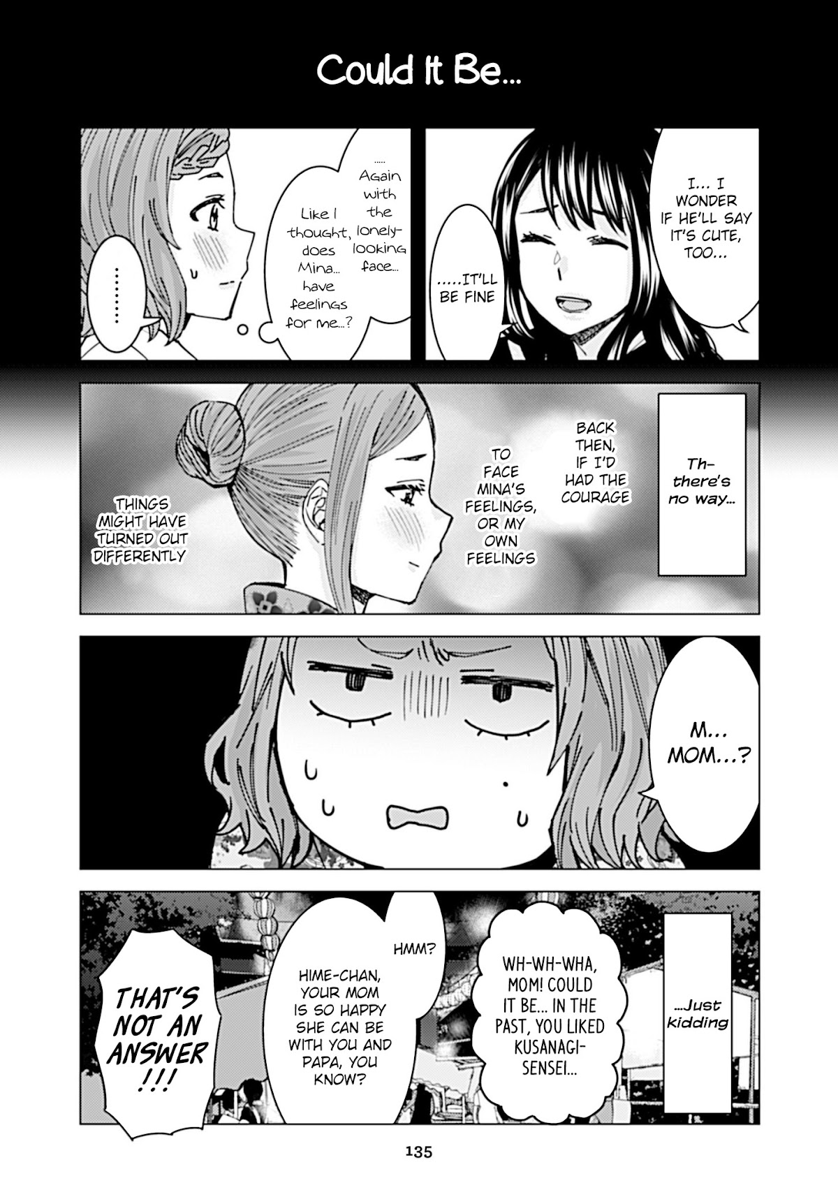 Kusanagi-sensei Is Being Tested Chapter 119 page 1 - Chapter 119: Could It Be...