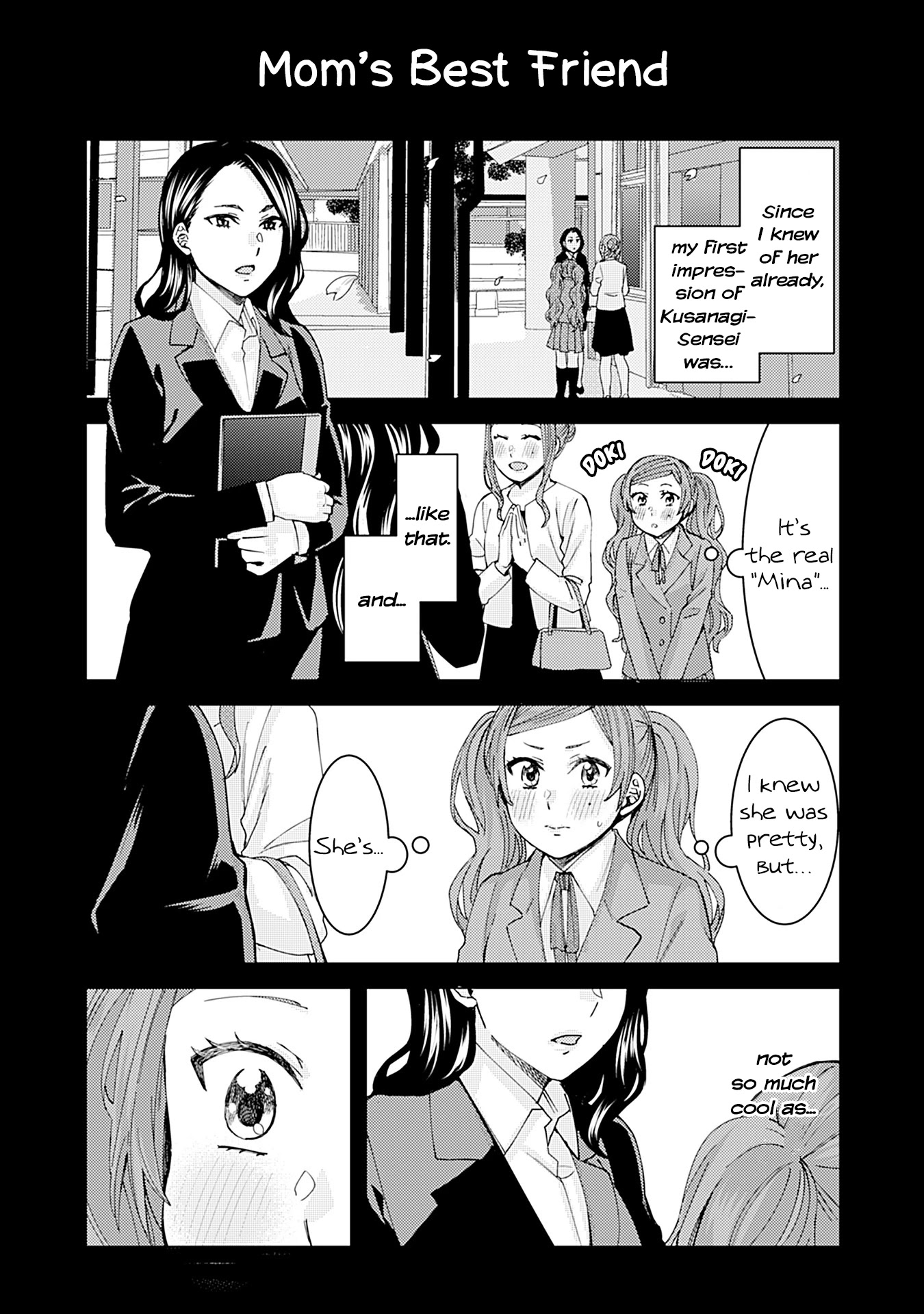 Kusanagi-sensei Is Being Tested Chapter 122 page 1 - Chapter 122: Mom's Best Friend