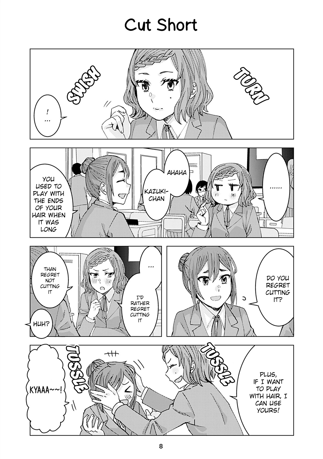 Kusanagi-sensei Is Being Tested Chapter 124 page 1 - Chapter 124: Cut Short
