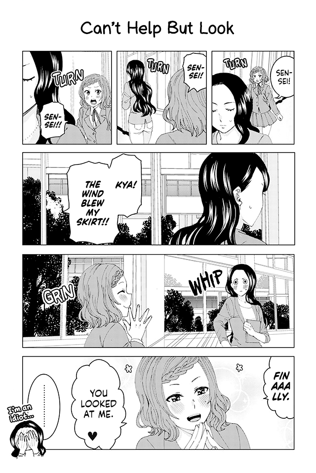 Kusanagi-sensei Is Being Tested Chapter 13 page 1 - Chapter 13 : Can't Help But Look